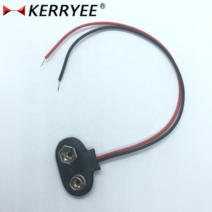 <span class=keywords><strong>Connecteur</strong></span> de clip de batterie, 20 pièces, n ° 26, 2 fils <span class=keywords><strong>9V</strong></span> - Product Image 3
