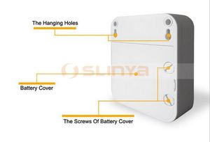 Sensore di movimento a LED applique da parete luce notturna accensione/spegnimento automatico lampada a <span class=keywords><strong>batteria</strong></span> - Product Image 3