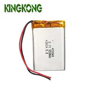 PL602040 450mah 리튬 폴리머 배터리