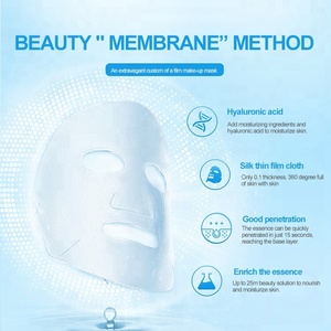 Imágenes de etiqueta privada Cool Hydrating Calmante Mascarilla para el cuidado de la piel Hidratante Reduce los poros Control de aceite Mascarilla facial rejuvenecedora de hielo - Product Image 5