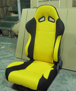 جميرا بيتش ريزيدنس 1006 سلسلة مقعد سيارة سباق PVC الكربون تبحث النسيج والجلود سباق مقعد - Product Image 4