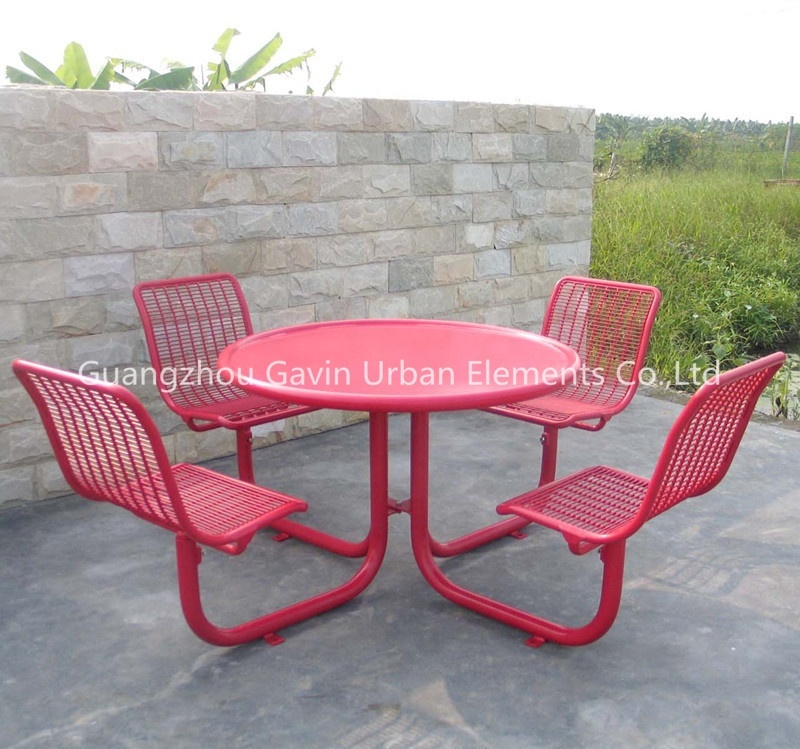 Gavin Outdoor-möbel Metall-gitter Picknick-café-tisch-stuhl-set