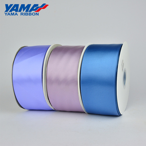 Yama Thương Hiệu 196 Màu Sắc 4 Inch 100Mm Kích Thước Lớn Hai Mặt Mịn Satin <span class=keywords><strong>Ribbon</strong></span> Cuộn 100 Bãi - Product Image 5