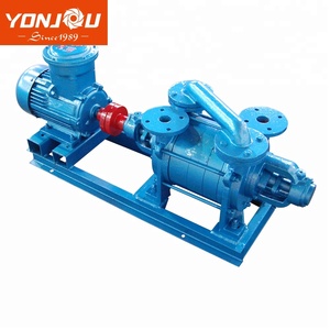 Pompa d'aria ad alto vuoto con motore elettrico in ghisa da 10HP - Product Image 1