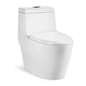 New product washdown one piece UF cover sheet ceramic toilet