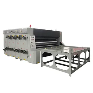 Semi auto Corrugated Cardboard Box Flexo Printer Carton Printing Machine