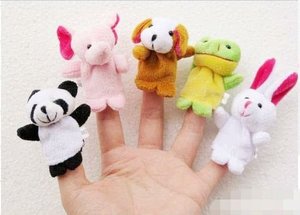 10 Estilos de Marionetas de Peluche de Animales, Marionetas de Dedo de Animales de Peluche <span class=keywords><strong>para</strong></span> la Educación de los Niños - Product Image 6
