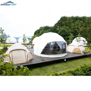 Chất Lượng Cao Trắng Pvc Geodesic Carpas De Camping <span class=keywords><strong>Dome</strong></span> LềU Nhà Cho Sự Kiện Ngoài Trời - Product Image 4