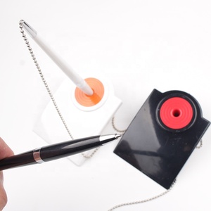 <span class=keywords><strong>Stylo</strong></span> à bille de bureau d'hôtel automatique, en plastique, avec chaîne, publicité, bon marché - Product Image 6