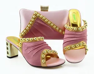 Sapatos femininos ab8581, sapatos e bolsas de cristal para festa 2019