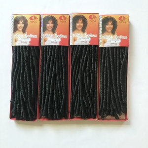Poils synthétiques japonais doux de qualité supérieure, en fibre, velours, tresse au crochet, dread3d - Product Image 2