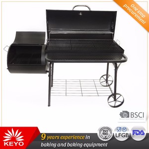 Fumador BARBACOA Parrilla exterior de <span class=keywords><strong>Leña</strong></span> Con Desplazamiento Lateral - Product Image 1