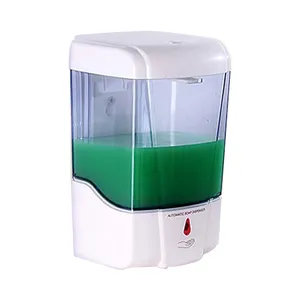 ITAX 700ML transparenter Kunststoff Wand montage Auto Sensor Hand Flüssig seifensp ender für Hotel krankenhaus Schulheim