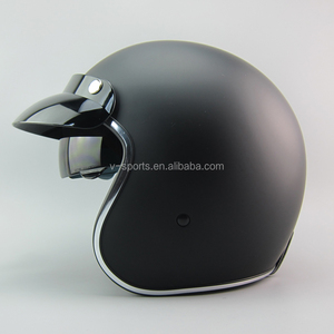 <span class=keywords><strong>Casco</strong></span> Retro <span class=keywords><strong>TORC</strong></span> T57 para Motocicletas - Negro Mate - Product Image 3