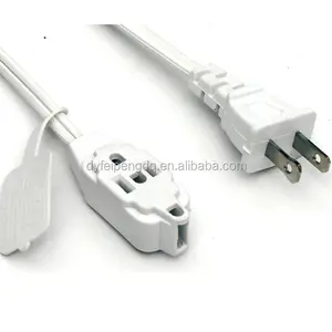 Proveedor de China, enchufe eléctrico NEMA, 3 salidas, cable de extensión de 110V