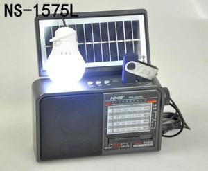 <span class=keywords><strong>Radio</strong></span> Solar Multibanda Portátil de Emergencia Multifunción de 8 Bandas con <span class=keywords><strong>Luz</strong></span> LED - Product Image 1
