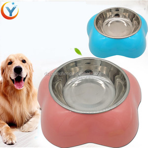 Nouveau design, bol pour animaux de compagnie en acier inoxydable en forme de fleur, mangeoire à eau pour chien chat oiseau de compagnie - Product Image 5