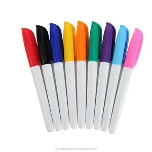 Certified EN71 Whiteboard Marker Pen in Black Red Green with Plastic PP Material for School Use Chalk Marker