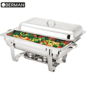 Venta al por Mayor de Electrodomésticos Comerciales para Catering, Platos Calentadores Desechables, Calentador de Comida Tipo Buffet de Acero Inoxidable, Juego de Ollas Calientes - Product Image 3
