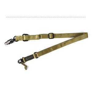 Tali Selempang Taktis <span class=keywords><strong>Nylon</strong></span> 2 Titik untuk Luar Ruangan dengan Gesper Logam QD - Product Image 4