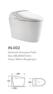 Moustiquaire en céramique, système de chasse <span class=keywords><strong>sous</strong></span> <span class=keywords><strong>vide</strong></span>, intelligent, pour toilettes, pour la salle de bains - Product Image 4