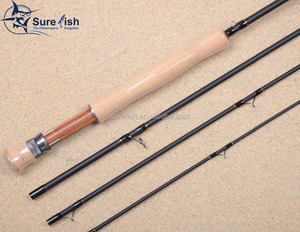 En gros en bois porte moulinet à haute teneur en carbone <span class=keywords><strong>canne</strong></span> à pêche à la mouche - Product Image 3