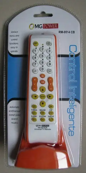 Controle remoto universal para tv rm-9514,