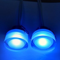 8W 12V 24V DC RGBW rond acrylique Led vers le bas de la lumière CE et RoHS