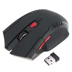 Mouse gamer óptico silencioso 6d, tamanho grande, sem fio