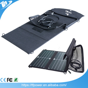 Panel de banco universal <span class=keywords><strong>7W</strong></span> / 11W / 14W / 20W de cargador solar portátil - Product Image 4