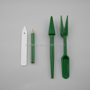 Étiquette de plante en plastique, 10 pièces, outil d'semis, large et Dibber - Product Image 4