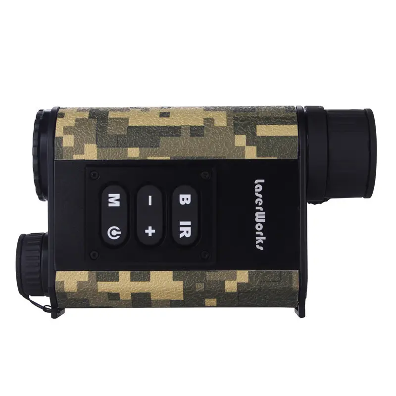 Medidor de distância a laser visão noturna infravermelho, 6x32 monocular para observação da vida selvagem