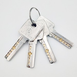 ステンレス鋼ほぞ穴ロックレバーセットセキュリティエントリードアロックハンドル付き部屋用木製ドア - Product Image 6