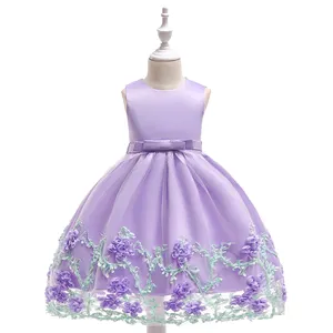 Children Clothing Factory Ready Made Kids Children Clothes Girls Summer Wear Toddler Tulle Dress L5038