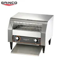Pane industriale professionale del produttore del toastor dell'acciaio inossidabile di Gainco/panino/tostapane elettrici commerciali del trasportatore hamburger