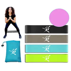 สายรัดแรงต้านทาน EVA พร้อมกระเป๋าถือมีสายรัดยางและสไลด์หลัก - Product Image 1