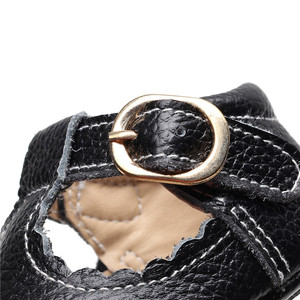 Scarpe per Neonati in Vera Pelle, Mocassini con Cinturino a T, Scarpe Mary Jane per Bambini e Bambine, Calzature da Principessa per Neonati e Bambini - Product Image 5