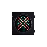 Luz parada de semaphore de 200mm 8 polegadas e ir led luz de sinal de tráfego