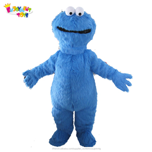 Jouissance CE bande dessinée Sesame <span class=keywords><strong>Street</strong></span> Cookie Monster Costume De Mascotte à vendre - Product Image 1