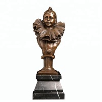Thiết Kế Mới Hiện Đại Trang Trí Nội Thất Nổi Tiếng Điêu Khắc Brass Cast Roman Bust