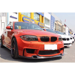 Spoiler Anteriore in Fibra di Carbonio per <span class=keywords><strong>BMW</strong></span> <span class=keywords><strong>Serie</strong></span> <span class=keywords><strong>1</strong></span> E82 1M Coupé 2 Porte 2011, Labbro Paraurti Anteriore - Product Image 3