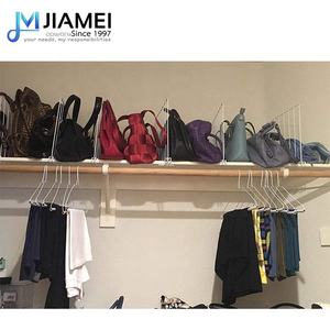 JIAMEI सफेद धातु तार ठंडे बस्ते में डालने विभक्त कपड़े आयोजक शेल्फ विभाजक - Product Image 6