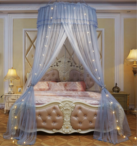 <strong>Bed</strong> Curtains Canopy Mosquito Net <strong>for</strong> Girls <strong>Kids</strong> Round Dome Romantic Bedframes Canopy Large Size Bedroom Decor Dream <strong>Tent</strong> - Product Image 2