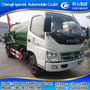 Camion per Aspirazione Feci con Pompa a Vuoto PTO 5KL, Capacità 1200 Galloni, Pompa per Acque Reflue e Fanghi, Piccoli Camion per Fognature - Product Image 3