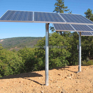 Support de montage au sol et sur <span class=keywords><strong>poteau</strong></span> en alliage d'aluminium SunRack pour panneaux solaires, certifié CE, garantie 5 ans, structure de montage photovoltaïque - Product Image 3