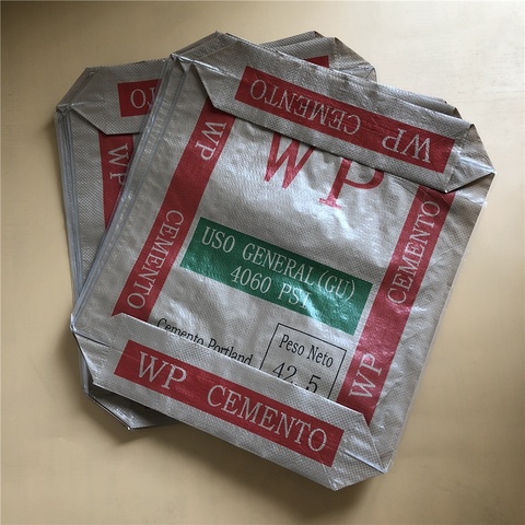 Woven Empty Cement Bag PP Valve 25 KG 40 KG 50 KG Cement Sack 25kg 50kg PP Woven Cement Packages