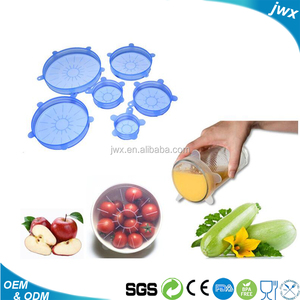 Hot Koop Silicone Stretch Deksel, Voedsel Cover Stretch Wrap, Flexibele Siliconen Stretch Deksel Opslag