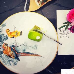 Hôtels <span class=keywords><strong>France</strong></span> souvenir touristique plaques en céramique animaux peinture à l'encre - Product Image 3