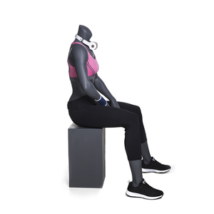 <span class=keywords><strong>Mannequin</strong></span> féminin en fibre de verre réaliste en <span class=keywords><strong>position</strong></span> assise pour l'affichage de vêtements de sport, vente en gros - Product Image 4