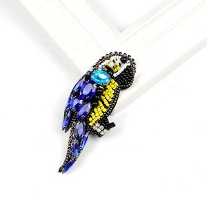 Tinh Tế Nặng Đính Cườm Tùy Chỉnh Làm Cho Thiết Kế Sew <span class=keywords><strong>On</strong></span> Patches DIY <span class=keywords><strong>Bird</strong></span> <span class=keywords><strong>Patch</strong></span> Cá <span class=keywords><strong>Patch</strong></span> - Product Image 5